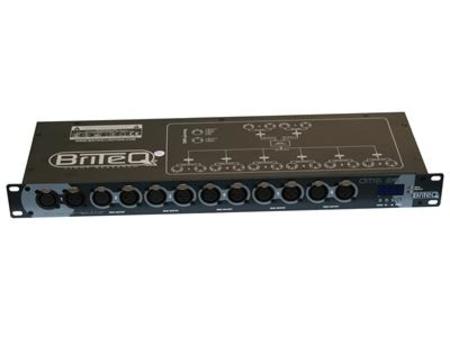 Image principale du produit Merger Splitter booster DMX DMS 26 Briteq 2 entrées vers 6 sorties Rackable