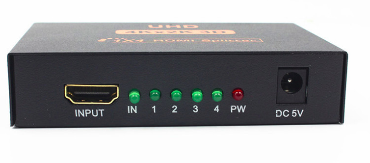 Image secondaire du produit Splitter HDMI 4K répartiteur 1 entrée vers 4 sories HDMI 1.4