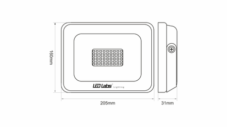 Image secondaire du produit Projecteur Led 50W IP65 4250 lumens 4000K