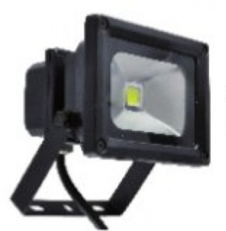 Image principale du produit projecteur exterieur noir Led 10W EPISTAR blanc froid IP65