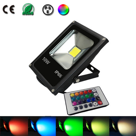 Image principale du produit projecteur exterieur RGB Led 10W EPISTAR avec télécommande