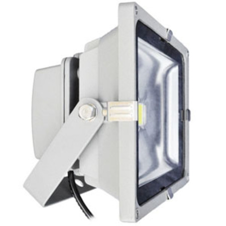 Image principale du produit Projecteur exterieur gris Led 30W blanc chaud IP65