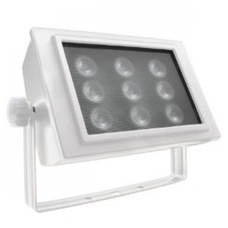 Image principale du produit projecteur exterieur Blanc à 9 leds 1W 