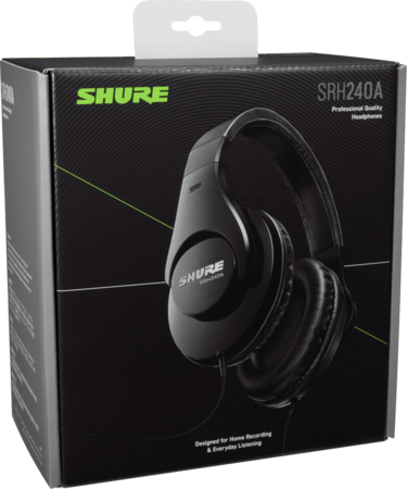 Image nº7 du produit SRH 240A BK Shure Casque Nomade fermé 38 ohms.