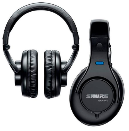 Image principale du produit Casque Audio Studio Shure - SRH440 Pro fermé