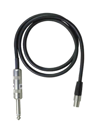 Image principale du produit Shure - WA302 Accessoires pour émetteur - Câble TQG-Jack 6,35mm