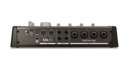 Image nº4 du produit SSL12 Solide State Logic - Carte son 4 entrées 4 sorties + 8 adat et midi