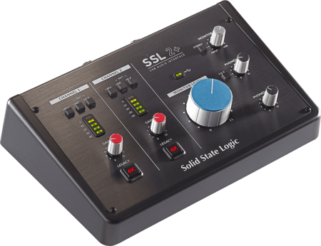 Image principale du produit SSL2+ - Interface audio 2 entrées 4 sorties USB-c Solid State Logic