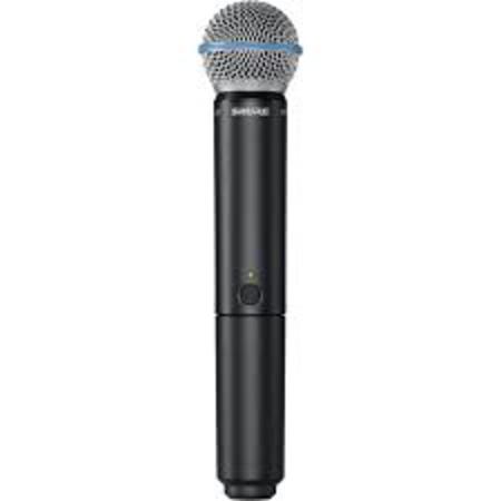 Image principale du produit BLX2-B58-M17 Shure - Emetteur main BETA58 Bande M17 - 662 à 686 MHz