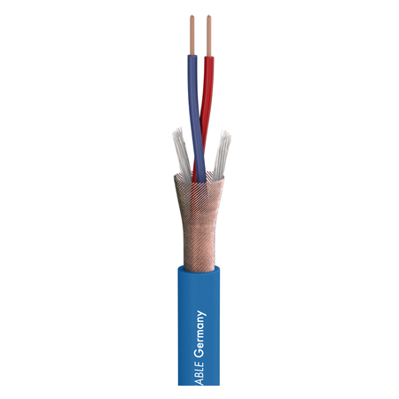 Image principale du produit Câble Micro Sommer cable Stage 22 2X0.22 mm2 bleu vendu au mètre
