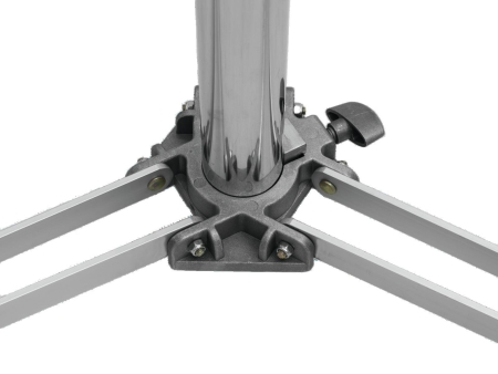 Image nº3 du produit Pied pour poursuite chromé hauteur 160cm charge 50Kg