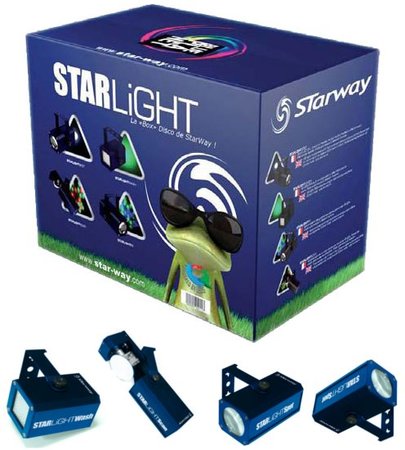 Image principale du produit Starlight la box de starway 4 effets à Led dans un pack