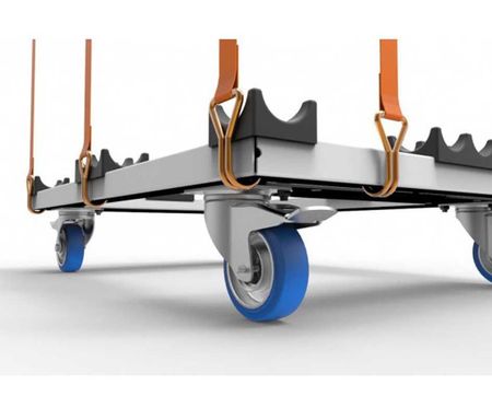 Image nº5 du produit Strong Boy ADMIRAL Chariot de transport pour structure 290 ou 390 mm avec 4 roulettes freins