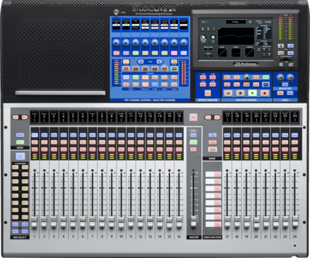 Image principale du produit Console de mixage Presonus Studiolive24 USB 2.0