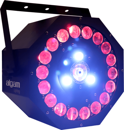 Image principale du produit SunFlower Algam Lighting - Multi effet 3 en 1 flower + strobe + Laser