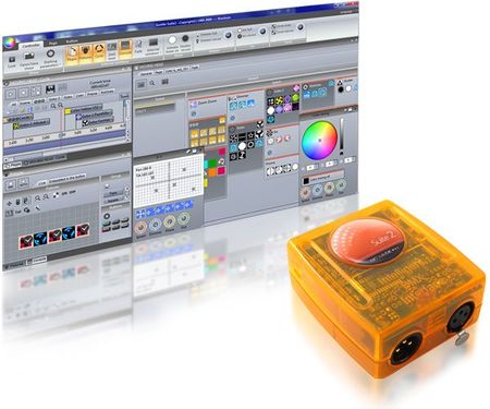 Image principale du produit Sunlite suite 2 basic class Interface usb DMX et Logiciel de controle DMX512