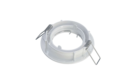 Image nº4 du produit Plafonnier spot encastré orientable pour dichro 50mm fonte alu blanc
