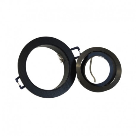 Image nº3 du produit Downlight Orientable rond noir perçage 78mm