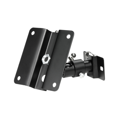 Image nº3 du produit Support mural noir pour enceinte max 8 kg vendus par paire