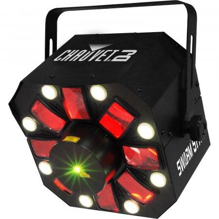 Image principale du produit Chauvet Swarm 5FX Multieffet Led 3 en 1 flower strobe et laser