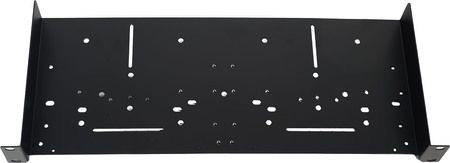 Image secondaire du produit Plateau Rackable 1U pré-perçé pour récepteurs HF ou carte son