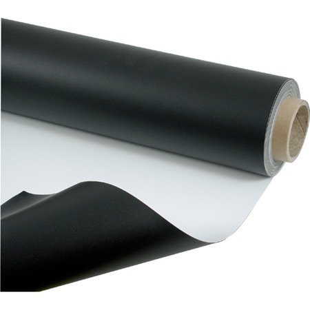Image principale du produit Tapis de danse réversible Noir/Gris - 1.2 mm - laize de 1.50 m - 15 m