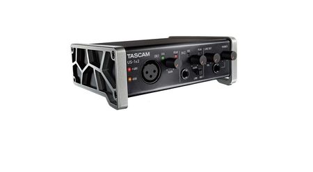 Image principale du produit Carte son Tascam US-1x2 1 entrée micro 1 entrée line 1 sortie 96kHz 24 bits