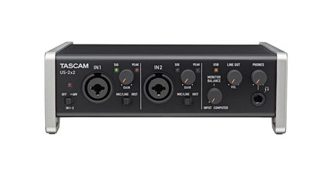 Image secondaire du produit Carte son Tascam US-2x2 2 entrées 2 sorties 96kHz 24 bits