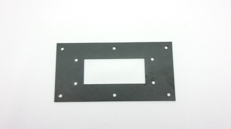 Image principale du produit Plaque latérale pour TBOX avec perçage harting 16/40/72