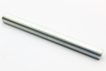 Image secondaire du produit Tige filetée zinguée M10X1 longueur 100mm avec meplat