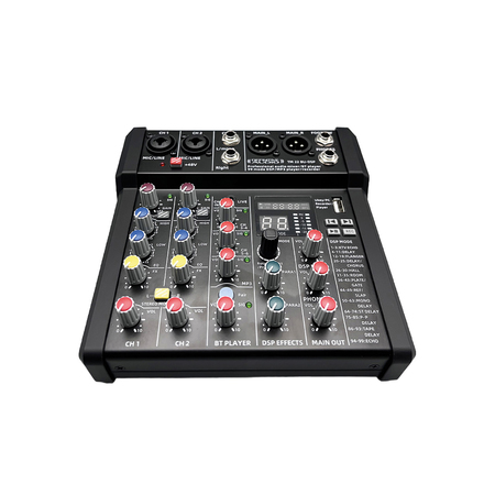 Image secondaire du produit TM 22 BU-DSP definitive audio - Table de mixage 4 entrées Bluetooth + MP3 + Echo DSP