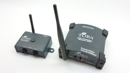 Image principale du produit Emetteur et récepteur audio stéréo sans fil Chesley TOR-T et TOR-R