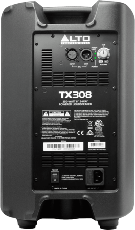 Image secondaire du produit Alto TX308 enceinte amplifiée HP 8 pouces et tweeter Bi amplifiée 175W RMS