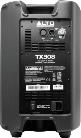 Image secondaire du produit Alto TX308 - Enceinte amplifiée HP 8 pouces et tweeter Bi amplifiée 175W RMS