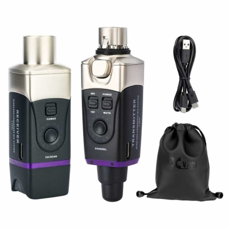 Image nº3 du produit U35C XVive - Système de transmission audio sans fil avec 48V bande 5.8Ghz