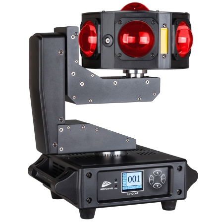 Image secondaire du produit UFO X4 JB Systems – effet soucoupe 4 en 1, 16 leds 40W RGBW + 108 leds RGBW + laser rgb + strobe