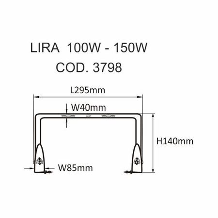 Image nº6 du produit Suspension led industrielle Beneito et faure UFO 150W 4K 19500 lumens 110°