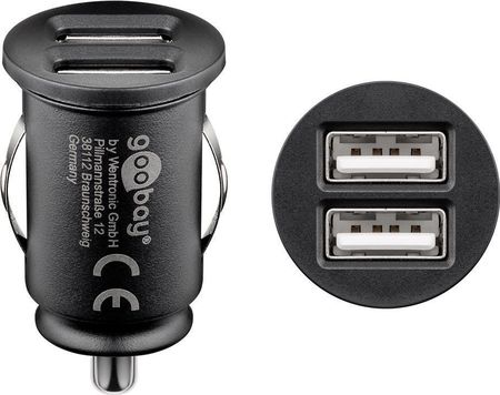 Image principale du produit Chargeur Auto double USB 2.1A 12W