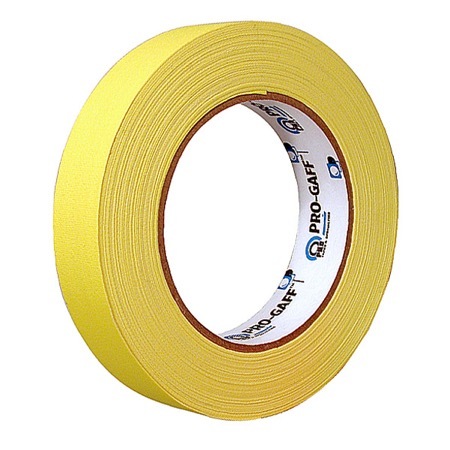 Image principale du produit Gaffer ''US GAF'' PRO TAPES PROGAFF - 24 mm x 25 m jaune