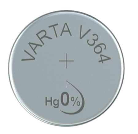 Image principale du produit Varta V364 SR60 pile bouton 6,8 X 2.15mm 1,55V