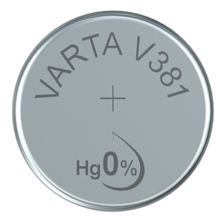 Image principale du produit Varta V381 SR55 pile bouton 11.6 x 2.1mm 1.55V