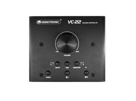 Image nº4 du produit VC-22 Omnitronic - Controlleur de monitoring 2 in et 2 out + bluetooth