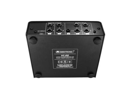 Image nº8 du produit VC-22 Omnitronic - Controlleur de monitoring 2 in et 2 out + bluetooth