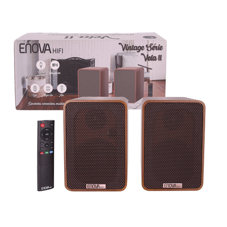 Image nº3 du produit Vela II Enova Hifi - Paire d'enceintes multimedia bluetooth