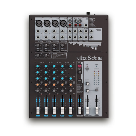 Image secondaire du produit Table de mixage LD Systems VIBZ 8 canaux avec effets et compresseur intégrés