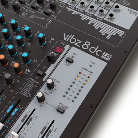 Image nº6 du produit Table de mixage LD Systems VIBZ 8 canaux avec effets et compresseur intégrés