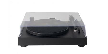 Image principale du produit Platine vinyle bois avec vitesse variable et cellule Audio Technica