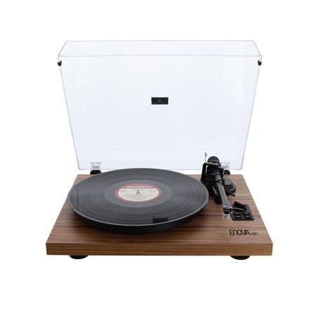 Image secondaire du produit VISION2 SET WDL Enova Hifi -  Platine vinyle + enceintes Hifi USB bluetooth bois