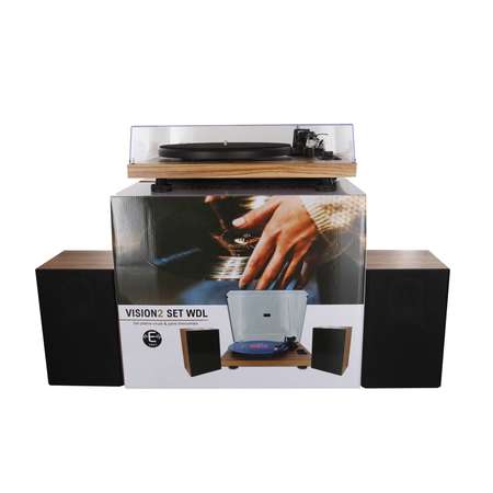 Image nº14 du produit VISION2 SET WDL Enova Hifi -  Platine vinyle + enceintes Hifi USB bluetooth bois