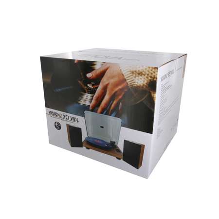 Image nº15 du produit VISION2 SET WDL Enova Hifi -  Platine vinyle + enceintes Hifi USB bluetooth bois